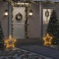 vidaXL Étoile de Noël LED 60 cm