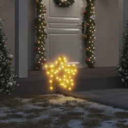 VidaXL Décoration lumineuse étoile de Noël - LED