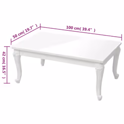 VidaXL 358560 Table à café, latérale et de salon - Vue supplémentaire 5
