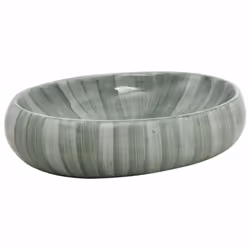 Cette vasque à poser est un supplément chic et intemporel à toute salle de bain, toilettes ou salle d'eau. Matériau durable : ...