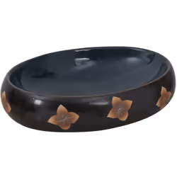 Cette vasque à poser est un supplément chic et intemporel à toute salle de bain, toilettes ou salle d'eau. Matériau durable : ...