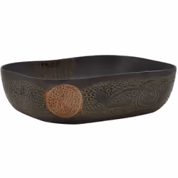 Cette vasque à poser est un supplément chic et intemporel à toute salle de bain, toilettes ou salle d'eau. Matériau durable : ...