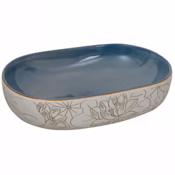 Cette vasque à poser est un supplément chic et intemporel à toute salle de bain, toilettes ou salle d'eau. Matériau durable : ...
