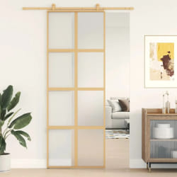 Porte coulissante vidaXL - Doré - 76x205 cm