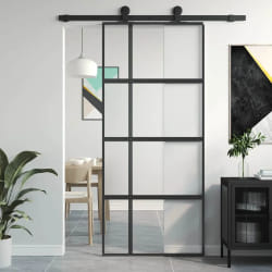 vidaXL 90x205 cm - Noir