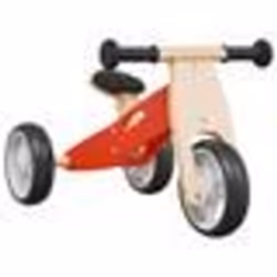 vidaXL Vélo d'équilibre pour enfants 2-in-1 rouge