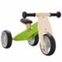 vidaXL Vélo d'équilibre pour enfants 2-in-1 vert