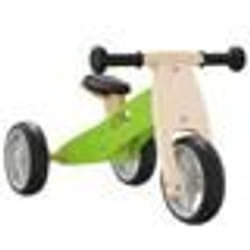 vidaXL Vélo d'équilibre pour enfants 2-in-1 vert