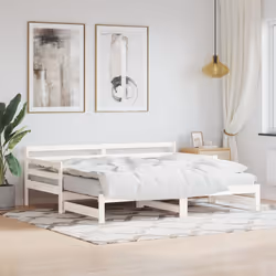 VidaXL 836148 canapé lit sofa Blanc