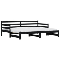 VidaXL 836149 canapé lit sofa Noir