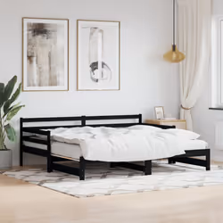 VidaXL 836149 canapé lit sofa Noir