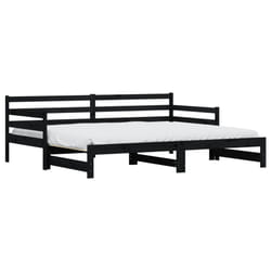 VidaXL 836152 canapé lit sofa Noir