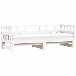 VidaXL 836211 canapé lit sofa Blanc - Vue supplémentaire 4
