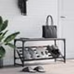 vidaXL Étagère à chaussures sonoma gris 90x30x45 cm bois d'ingénierie