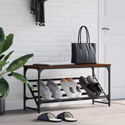 Cette étagère à chaussures classique pour l'entrée est exceptionnellement belle et peut rendre votre pièce plus organisée. Ma ...