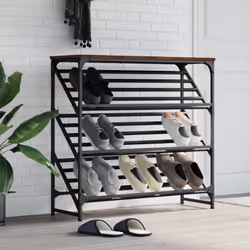 Cette étagère à chaussures classique pour l'entrée est exceptionnellement belle et peut rendre votre pièce plus organisée. Ma ...