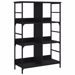 VidaXL 835254, Noir, Acier, Bois, 785 mm, 330 mm, 1530 mm