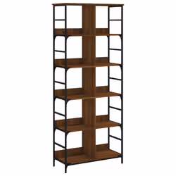 VidaXL 835263, Marron, Chêne, Acier, Bois, 785 mm, 330 mm, 1885 mm