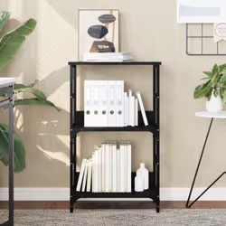 Crée un espace de rangement supplémentaire dans votre maison ou bureau avec cette bibliothèque ! Matériau durable : la biblio ...