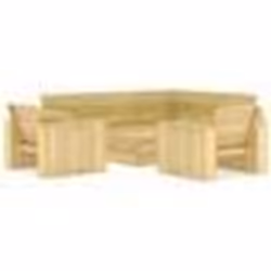 vidaXL Bibliothèque chêne fumé 50x33x117,5 cm bois d'ingénierie