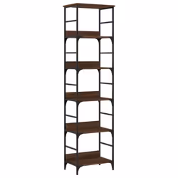 VidaXL 835283, Marron, Chêne, Acier, Bois, 500 mm, 330 mm, 1885 mm