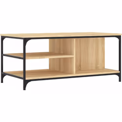 Ajoutez une touche d'élégance à votre salon avec cette élégante table basse. Matériau durable : la table d'appoint est fabriq ...