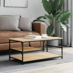vidaXL Table Basse Chêne Sonoma 90x49x40 cm