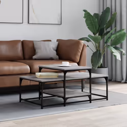 Ajoutez une touche d'élégance à votre salon avec cette élégante table basse. Matériau durable : la table d'appoint est fabriq ...