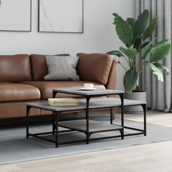 Vidaxl - Table basse sonoma gris 102x60x45 cm bois d'ingénierie