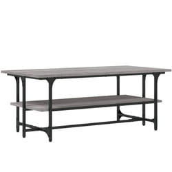 Vidaxl - Table basse Sonoma gris 100x50x40 cm Bois d'ingénierie