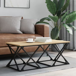vidaXL Table basse chêne sonoma 100x49x40 cm bois dingénierie 835360