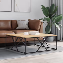 Ajoutez une touche d'élégance à votre salon avec cette élégante table basse. Matériau durable : la table d'appoint est fabriq ...