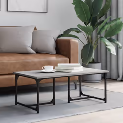 Ajoutez une touche d'élégance à votre salon avec cette élégante table basse. Matériau durable : la table d'appoint est fabriq ...