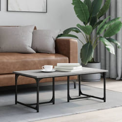 Table basse Sonoma gris 90x50x35 cm Bois d'ingénierie Vidaxl