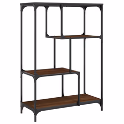 VidaXL 835408, Marron, Chêne, Acier, Bois, 810 mm, 360 mm, 1150 mm