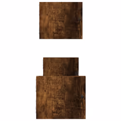 VidaXL 835436 étagères Bois, Acier Chêne, Marron - Vue supplémentaire 5