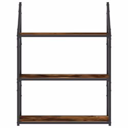 VidaXL 835451 étagères Bois Chêne, Marron - Vue supplémentaire 4