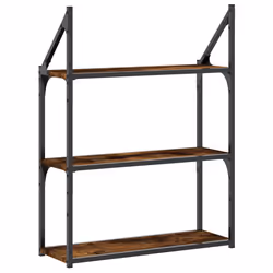 VidaXL 835451 étagères Bois Chêne, Marron - Vue supplémentaire 6