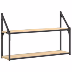 VidaXL 835465, Bois, Acier, Bois, 800 mm, 210 mm, 510 mm, 1 pièce(s)
