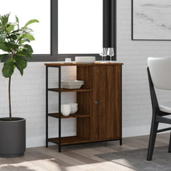 Vidaxl - Buffet chêne marron 70x30x80 cm bois d'ingénierie