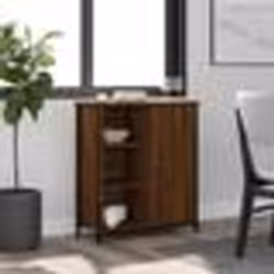 vidaXL Buffet chêne marron 70x30x80 cm bois d'ingénierie