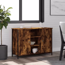 Ce buffet classique, au look intemporel, est conçu pour être un excellent supplément à votre maison. Matériau durable : le bo ...