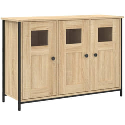 Buffet chêne sonoma 100x35x70 cm bois d'ingénierie vidaXL