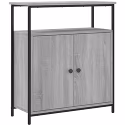 Ce buffet classique est destiné à être un supplément décoratif et pratique à votre maison. Matériau durable : le bois d'ingén ...