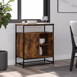 Ce buffet classique est destiné à être un supplément décoratif et pratique à votre maison. Matériau durable : le bois d'ingén ...