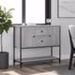 vidaXL Buffet sonoma gris 100x36x85 cm bois d'ingénierie