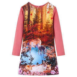 Robe sweat - vidaXL - Fille - Orange - 15 à 10 ans - Résistante et confortable