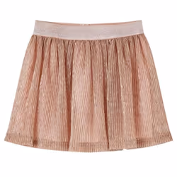 Jupe avec paillettes pour enfants rose pâle 128 - 122-128 cm