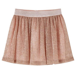 Jupe avec paillettes pour enfants rose pâle 128 - 122-128 cm