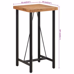 VidaXL 356369 table de cuisine et de salle à manger - Vue supplémentaire 8